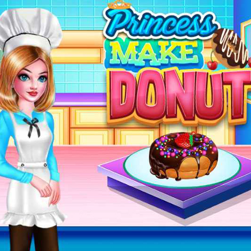 Princess Make Donut — free online cooking game