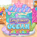 Tiny Baker Ocean Jelly Cake