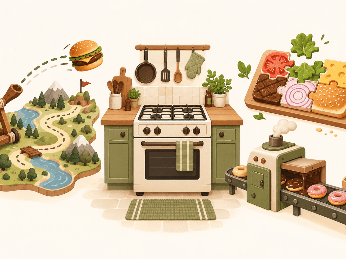 When a Cooking Game Is Not a Cooking Game