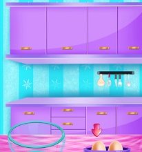 Little Girls Kitchen Time